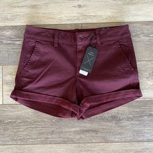 AEO Midi Twill Super Stretch Shorts